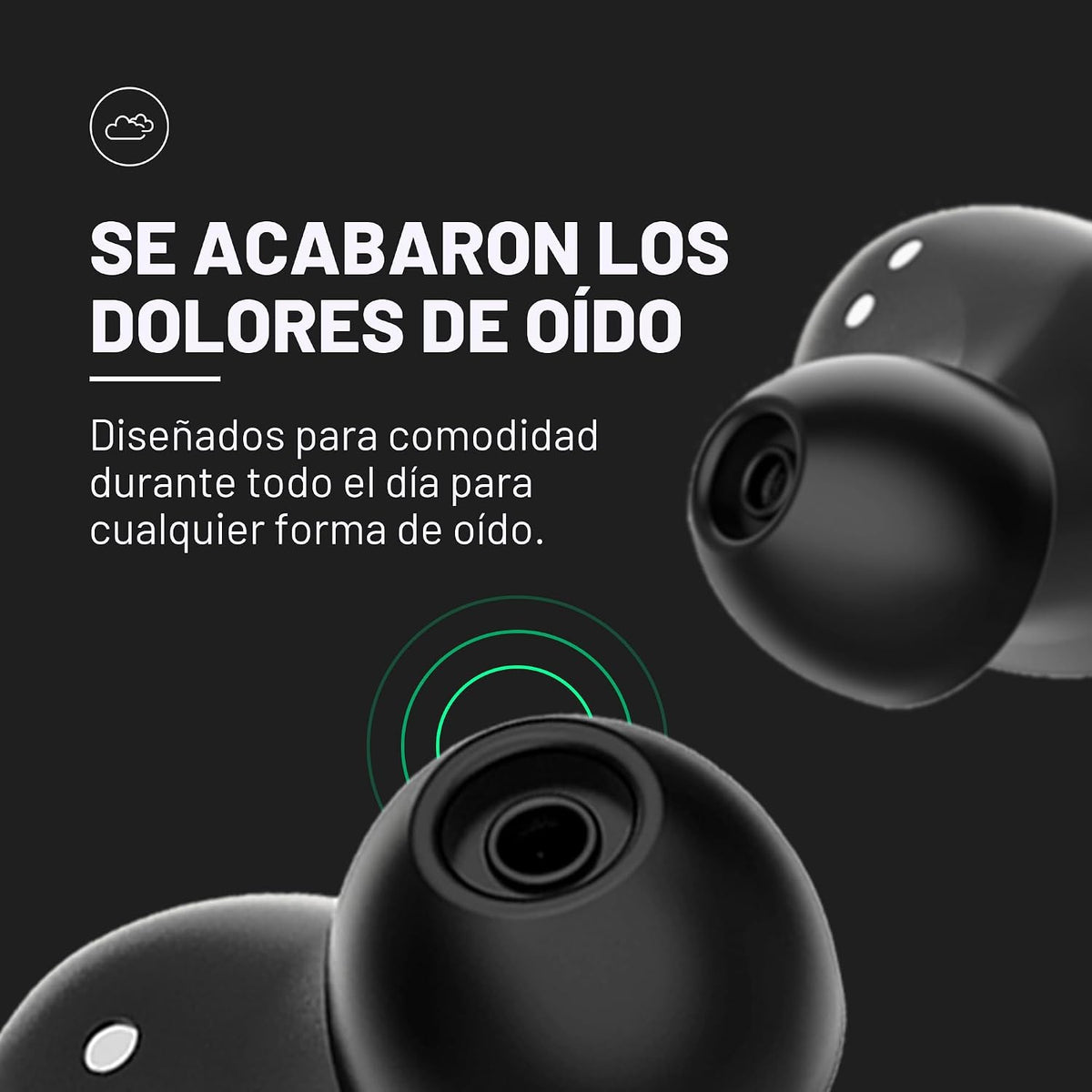 Raycon Everyday - Auriculares inalámbricos Bluetooth con micrófono,...