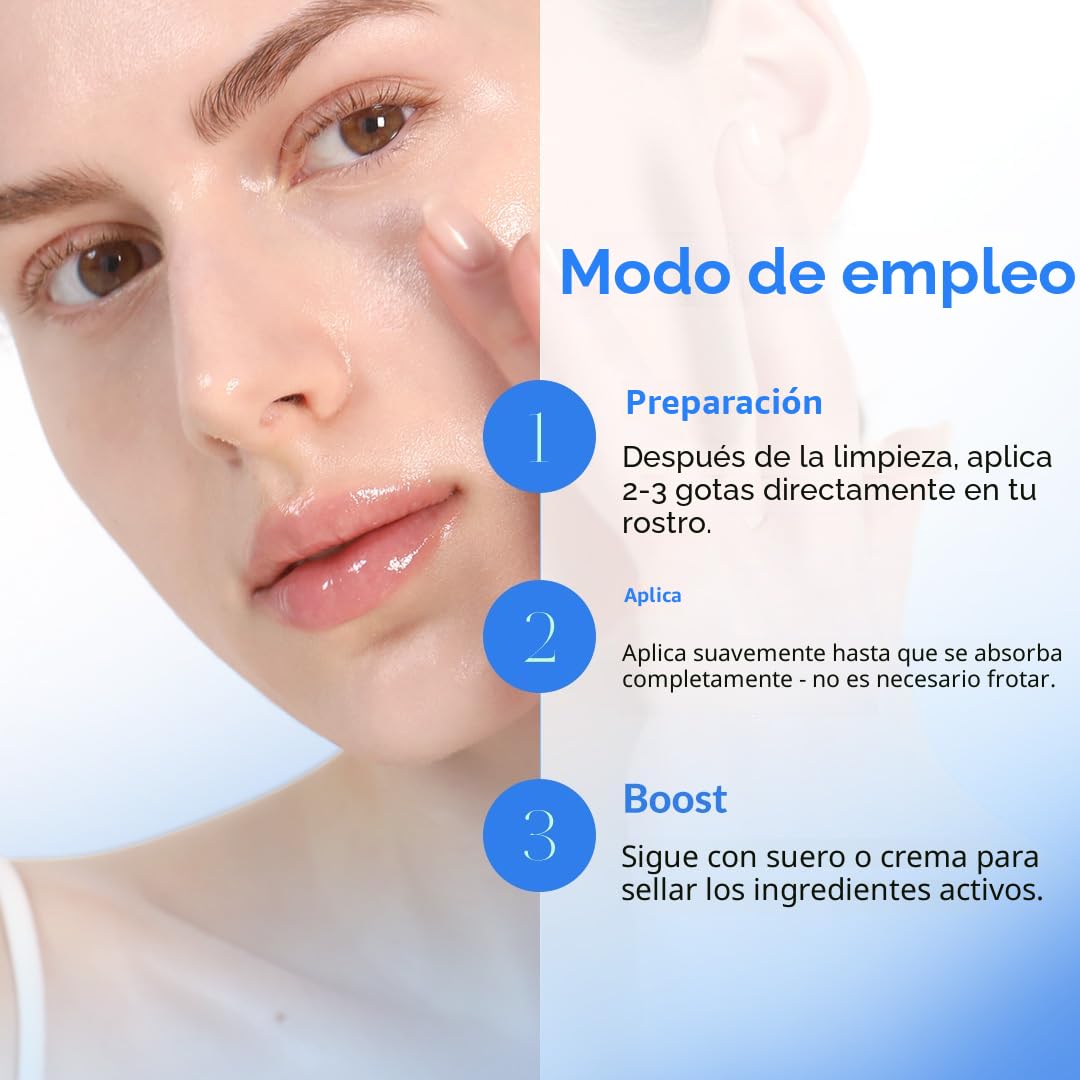 MIZON 7 Suero de refuerzo de péptidos veganos, 5.07 fl oz | Suero c...
