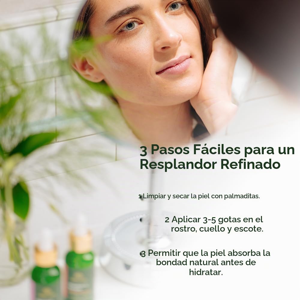 Suero de Vitamin C para cara con ácido hialurónico, anti envejecimi...