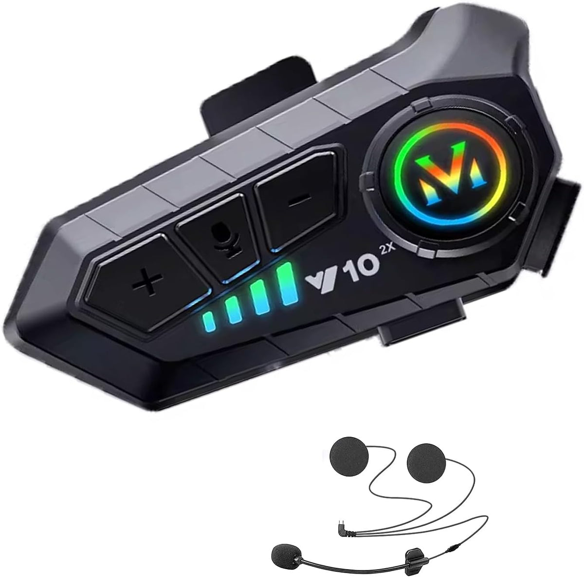 Auriculares de casco impermeables con Bluetooth y cancelación de ru...
