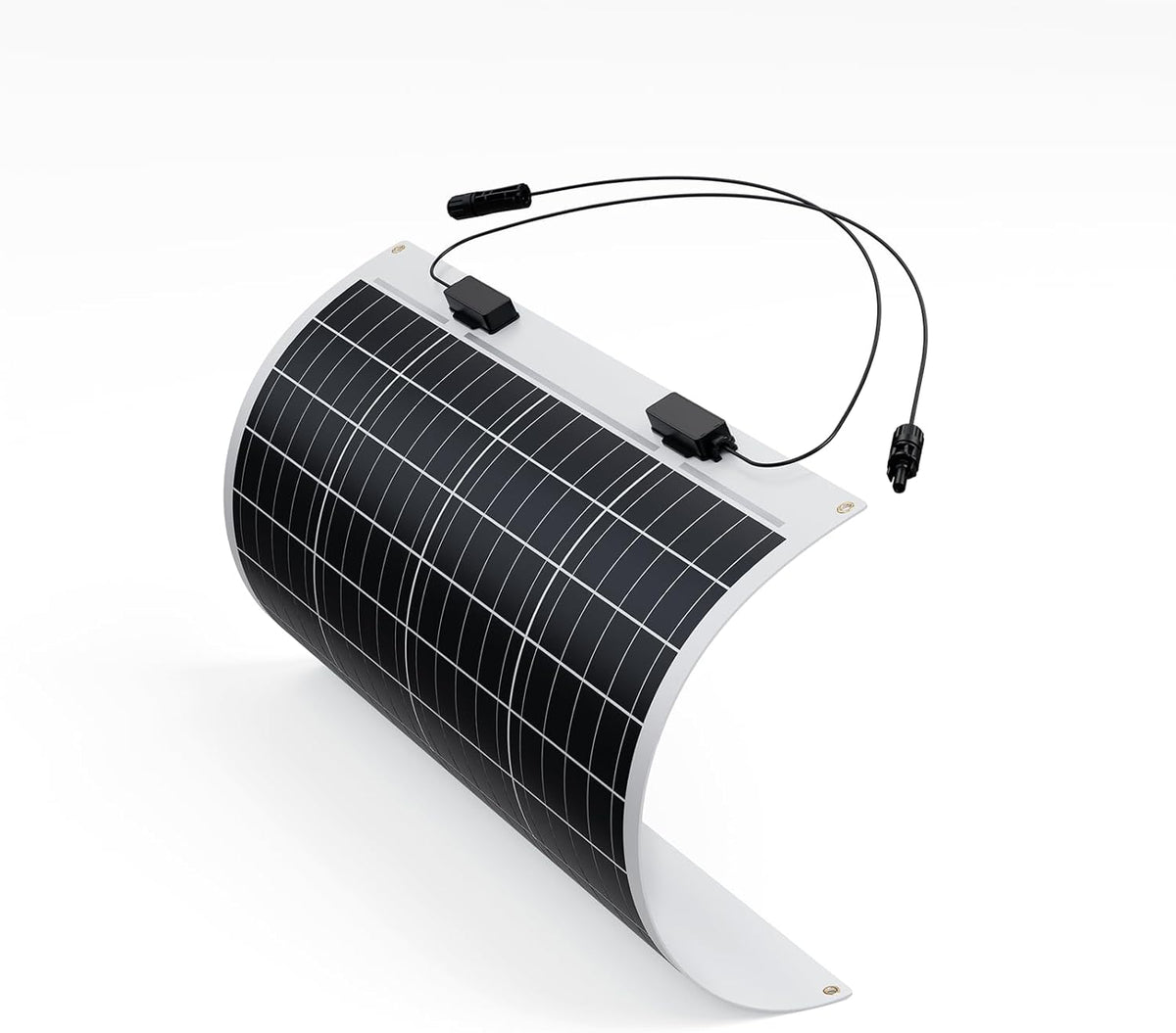 Renogy Panel Solar Flexible de 50 Vatios 12 Voltios Monocristalino...