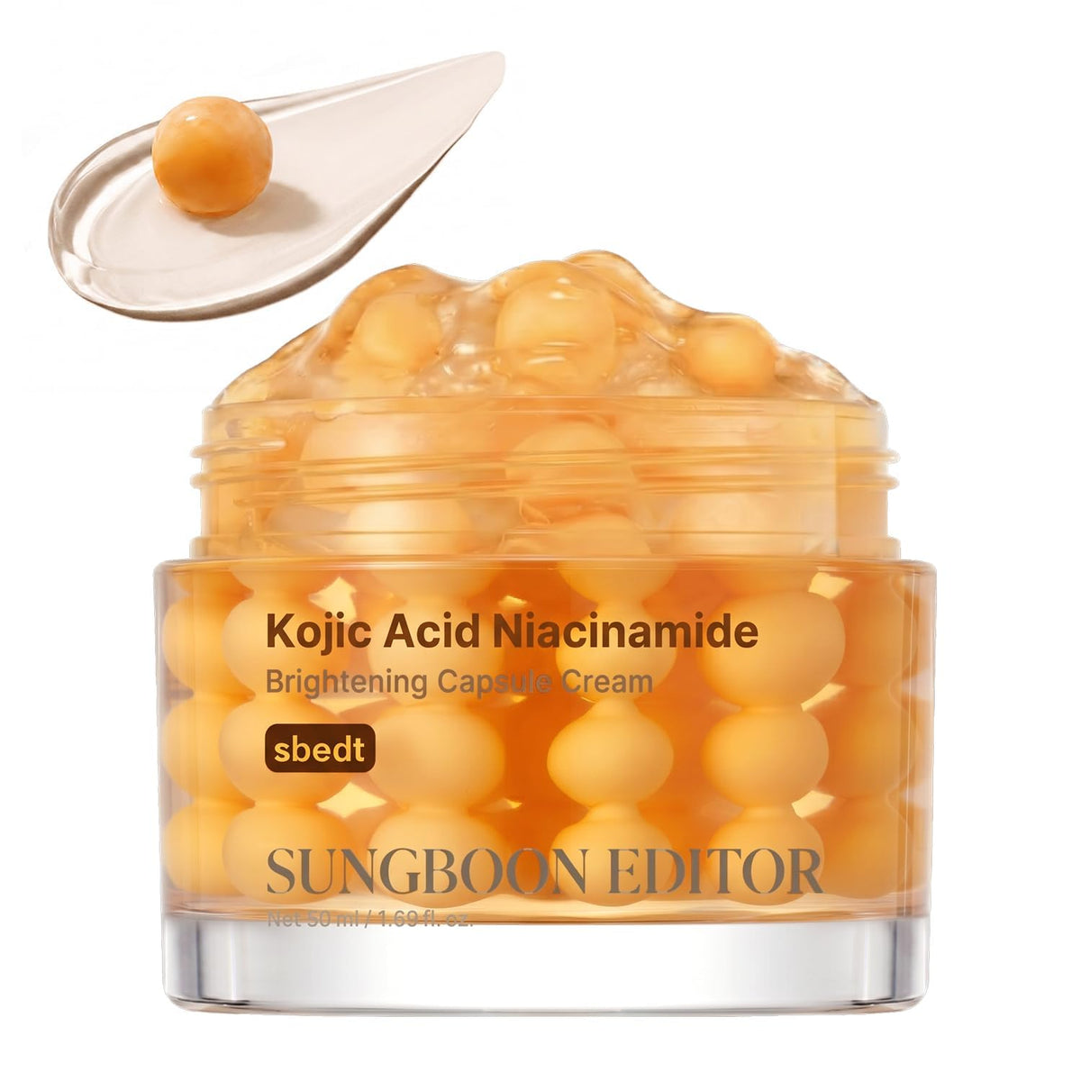 SUNGBOON EDITOR Crema de cápsulas de ácido kójico, cúrcuma, ilumina...