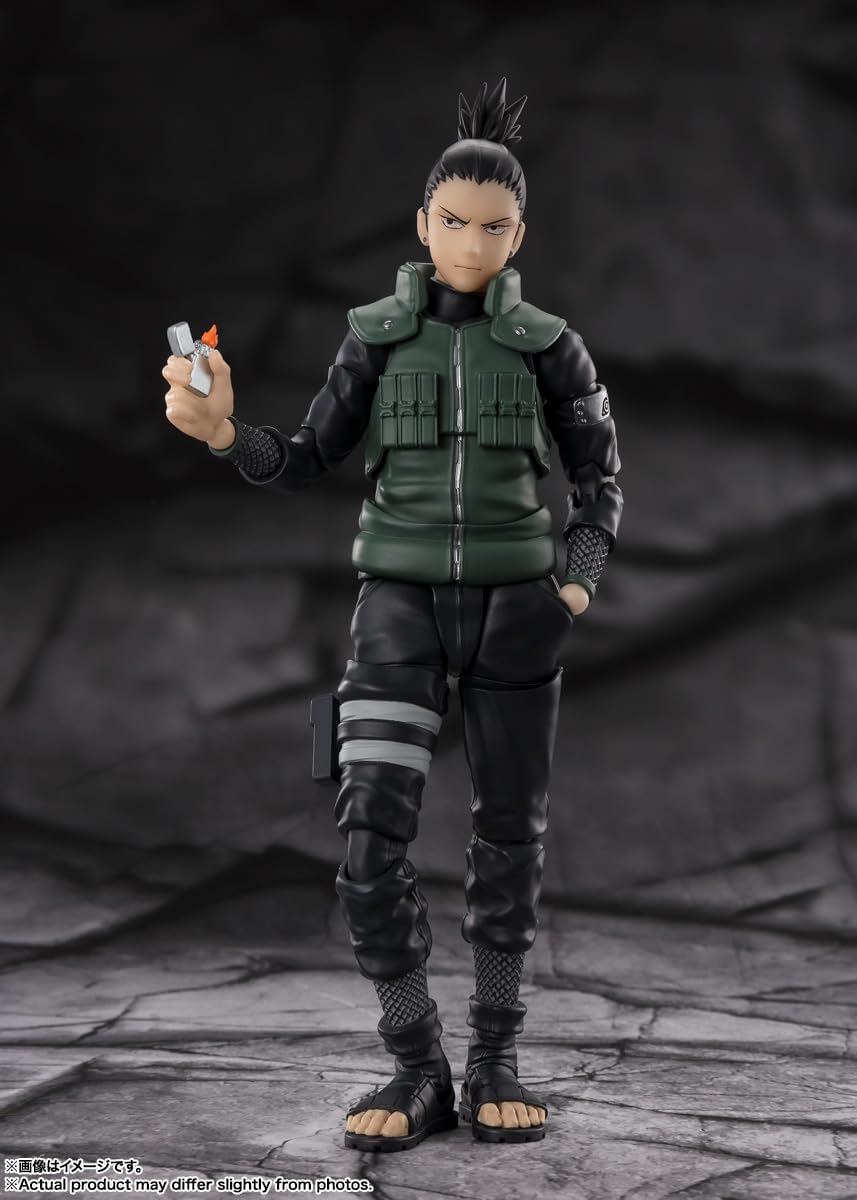 TAMASHII NATIONS - Naruto Shippuden - Shikamaru Nara -Estratega Bri...