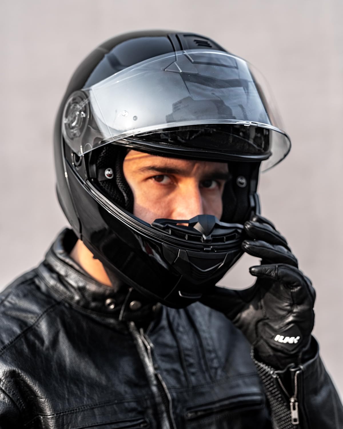 ILM 159BT - Casco de motocicleta modular Bluetooth con intercomunic...