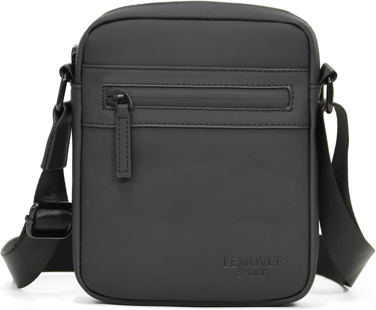 Lemuvlt Bolso Cruzado Pequeño\/Mediano para Hombre Bolso de Hombro...