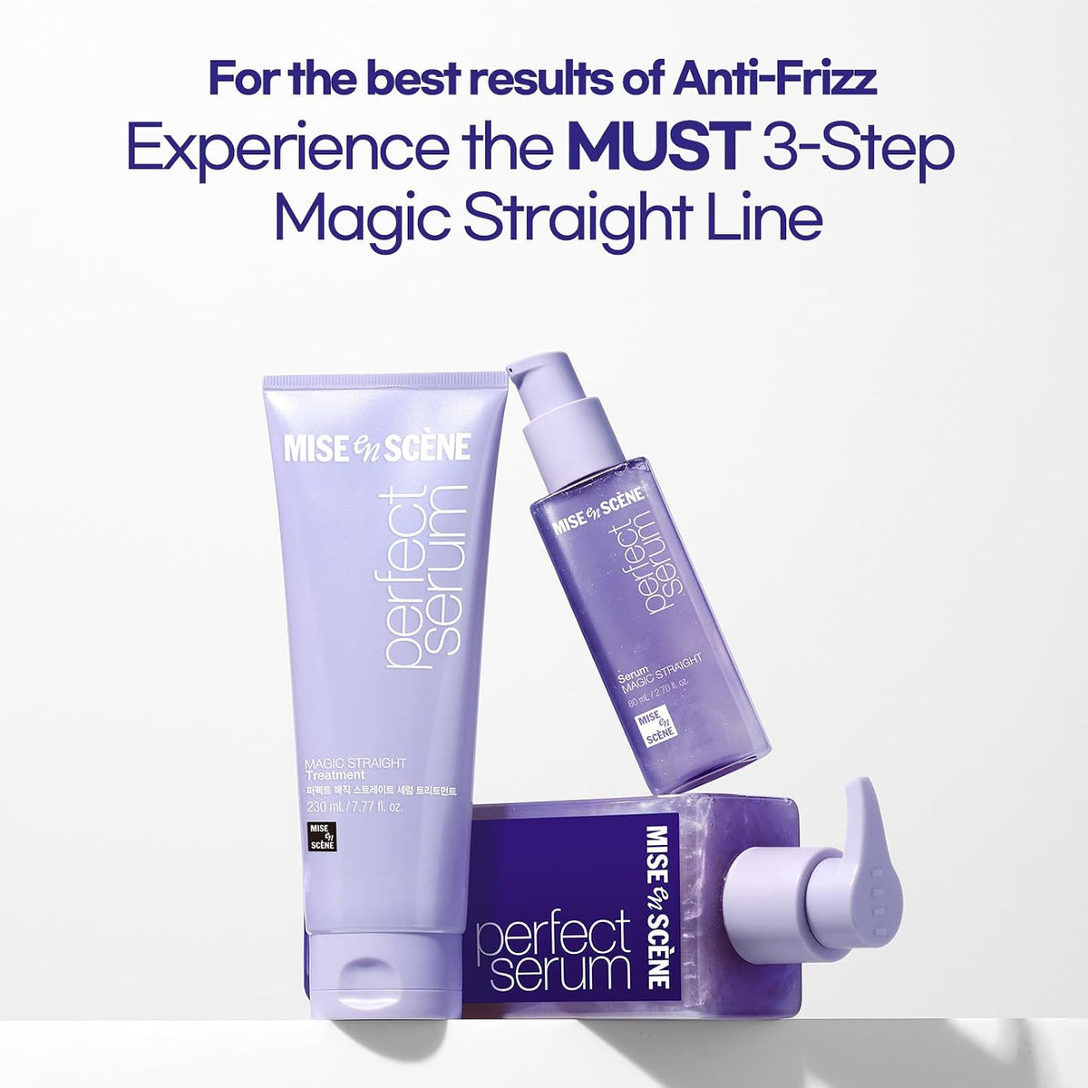 Mise En Scene Kit de viaje Magic Straigth Serum para el cuidado del...