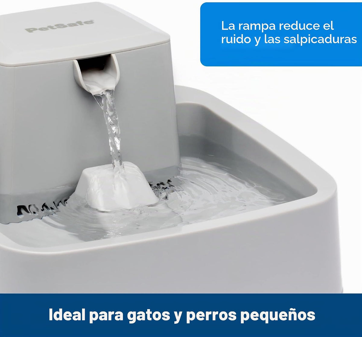 PetSafe Oasys - Fuente para mascotas de 1\/2 galón, estación de hid...