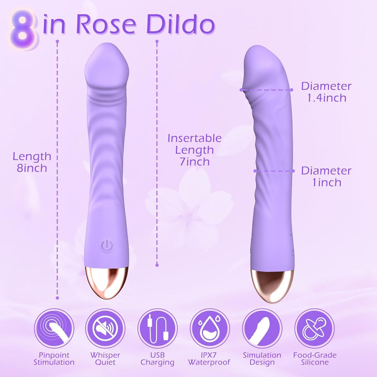 Erncuuc - Juguetes sexuales para mujeres, consolador realista para...