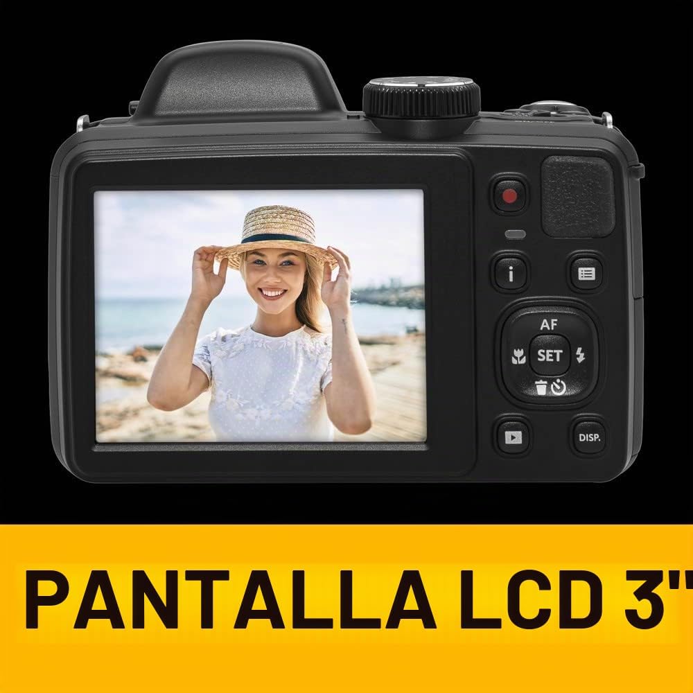 KODAK PIXPRO AZ425 - Cámara digital de 20 MP, zoom óptico 42x, OIS,...
