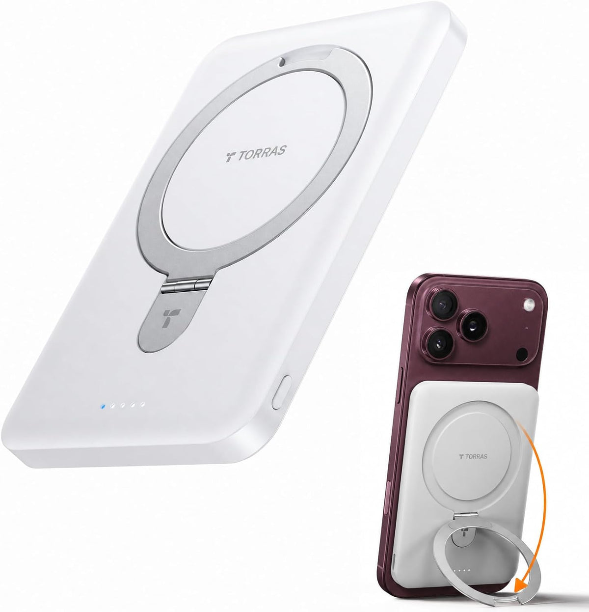 TORRAS - Cargador portátil para iPhone 18 Pro Max, banco de energía...