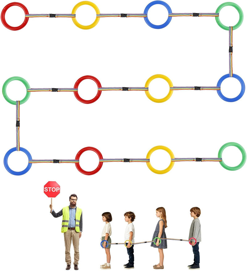 12 cuerdas para caminar para niños pequeños, cuerda de transición d...