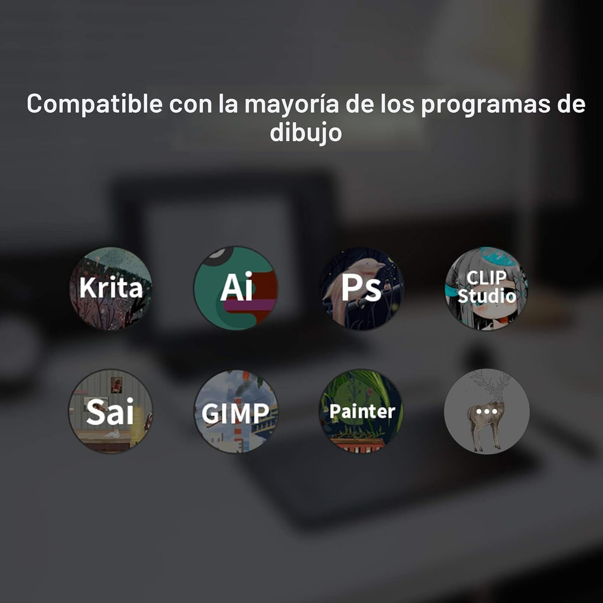 HUION Inspiroy H640P Tableta de dibujo de 6x4 pulgadas 8192 Presión...