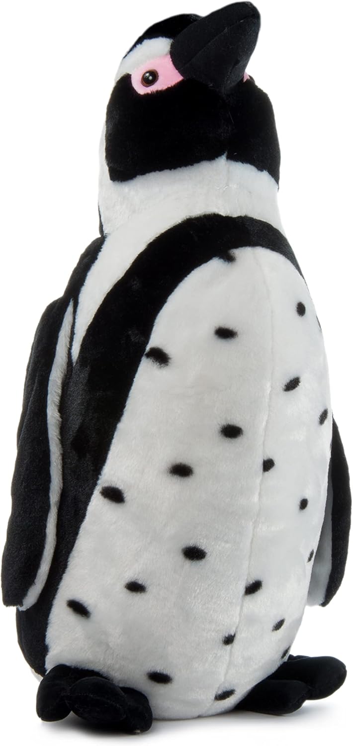 The Petting Zoo Pingüino de pie negro africano de peluche, Wild One...