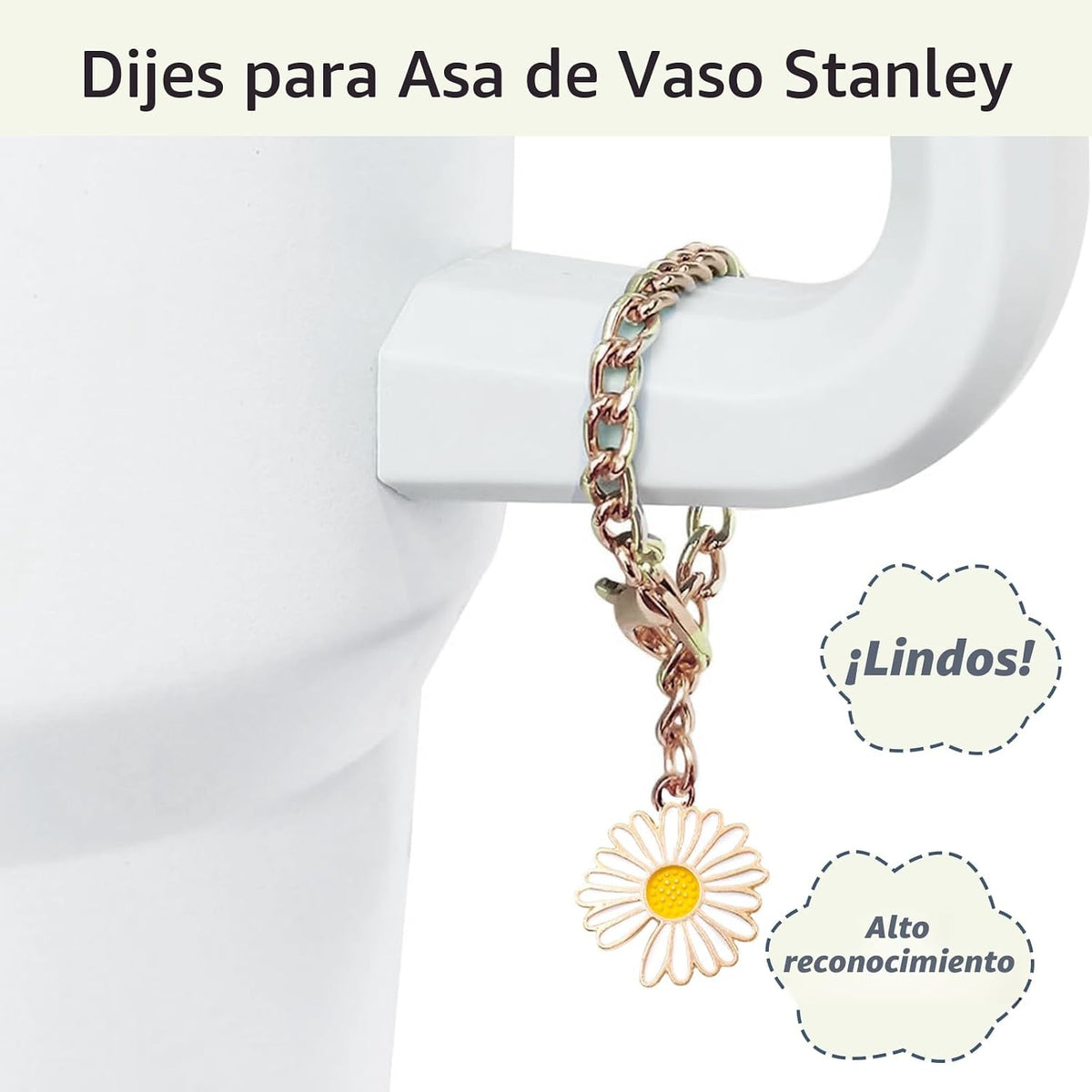 Juego de accesorios para Stanley Cup, incluye 2 fundas de popote de...