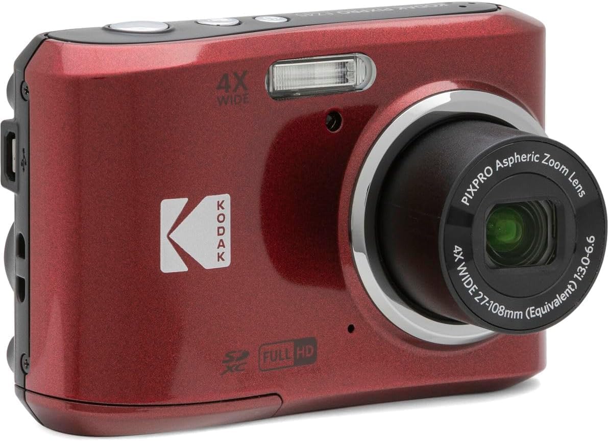 KODAK PIXPRO FZ45 Cámara digital con sensor CMOS de 16 MP con zoom...