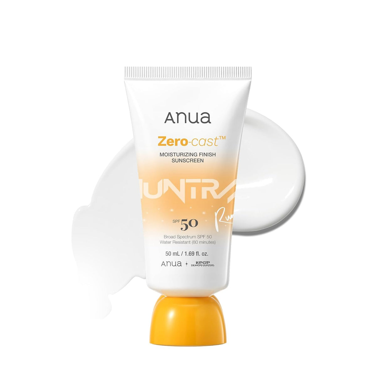 Anua Protector solar hidratante Zero-Cast SPF 50, 1.69 fl oz | Prot...