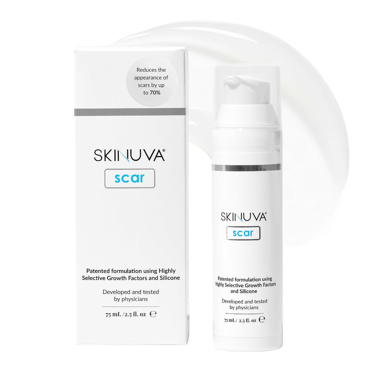 Skinuva® Crema para estrías (2.5 oz) | Ayuda a mejorar la aparienci...