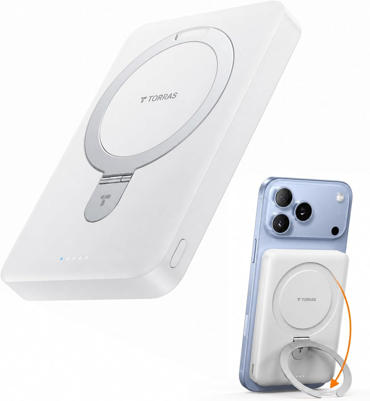 TORRAS - Cargador portátil para iPhone 18 Pro Max, banco de energía...
