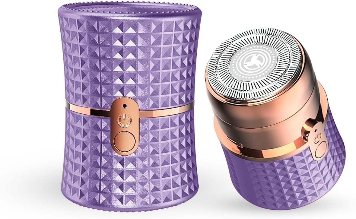 Beclerpur Afeitadora de Viaje para Mujer, Depiladora Recargable USB...