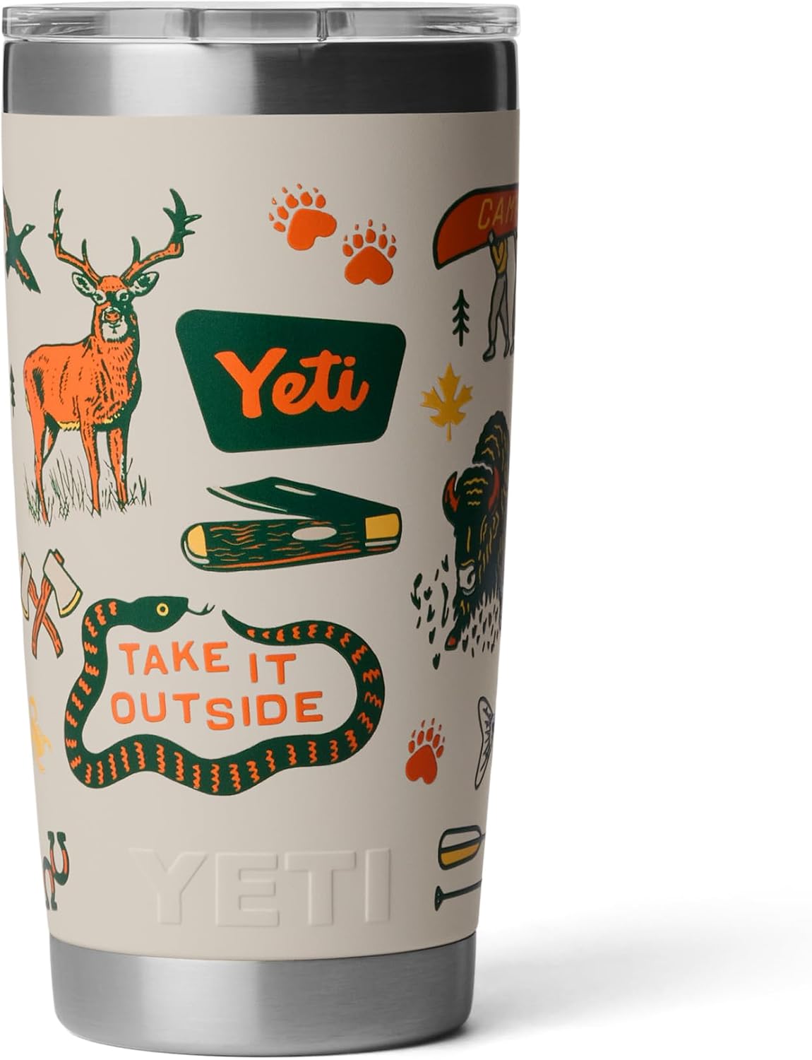 YETI Rambler - Vaso de acero inoxidable con aislamiento al vacío de...