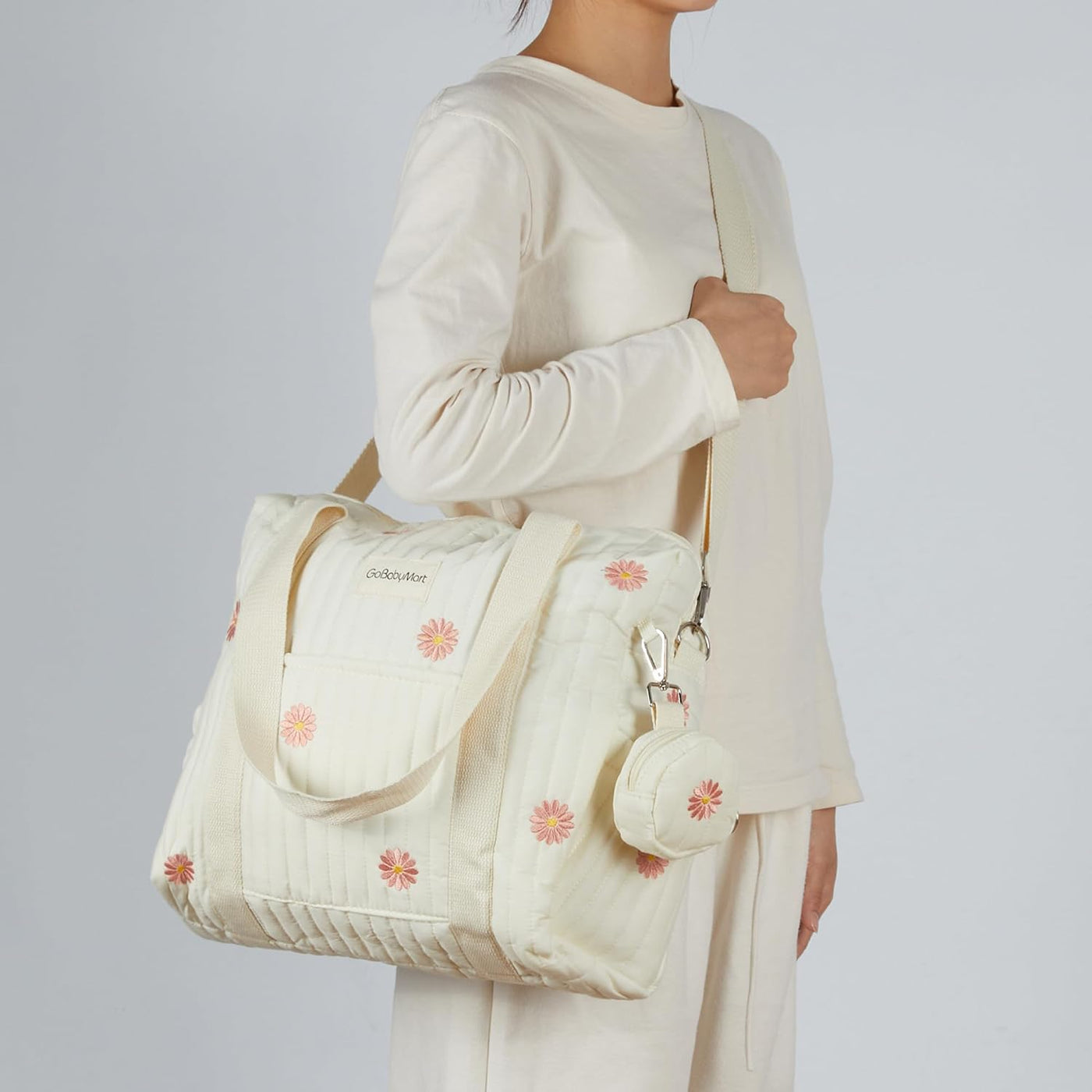 GOBABYMART Set de 3 Bolsos de Pañales, Bolsa Hospitalaria para Part...
