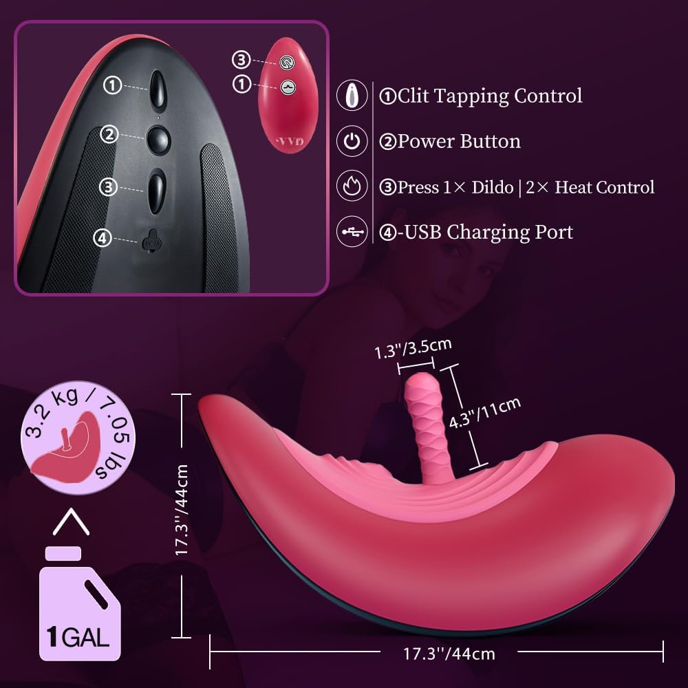 VVD - Máquina sexual inalámbrica para parejas, juguete sexual de em...