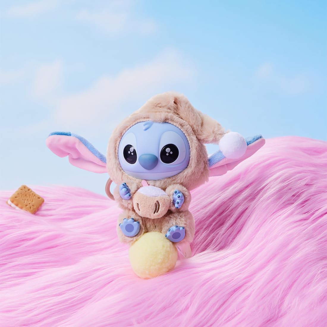 MINISO Disney Stitch Come Algo Antes de Dormir Colección Muñeco de...