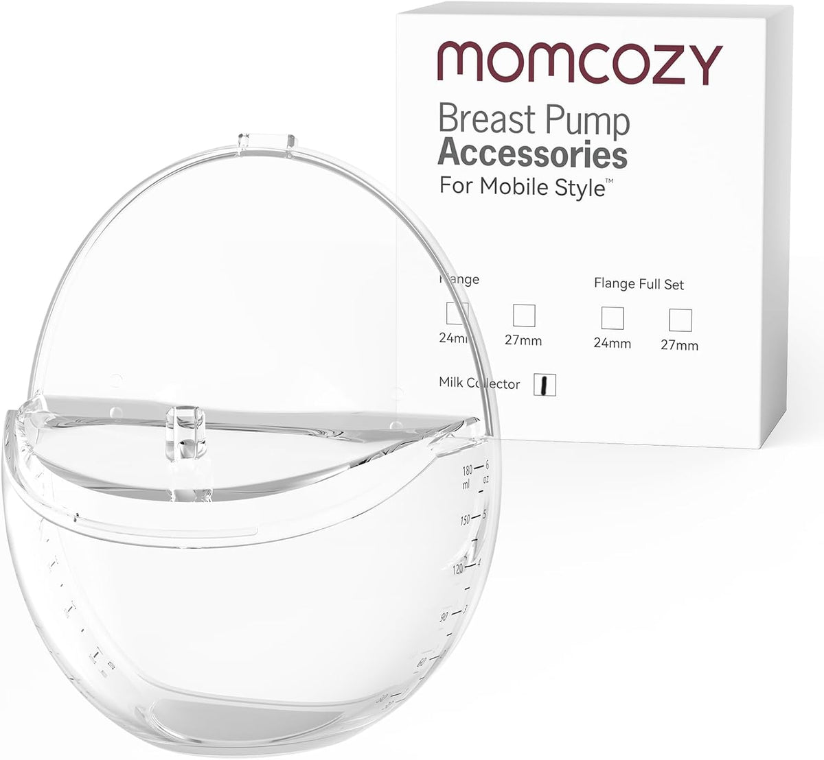 Momcozy - Accesorios de repuesto para extractor de leche M6, brida...