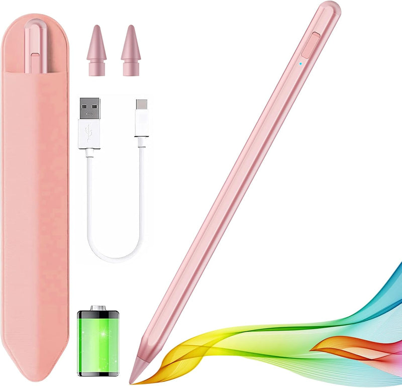 Lápiz capacitivo para iPad 2018-2025 con rechazo de palma, lápiz Ap...
