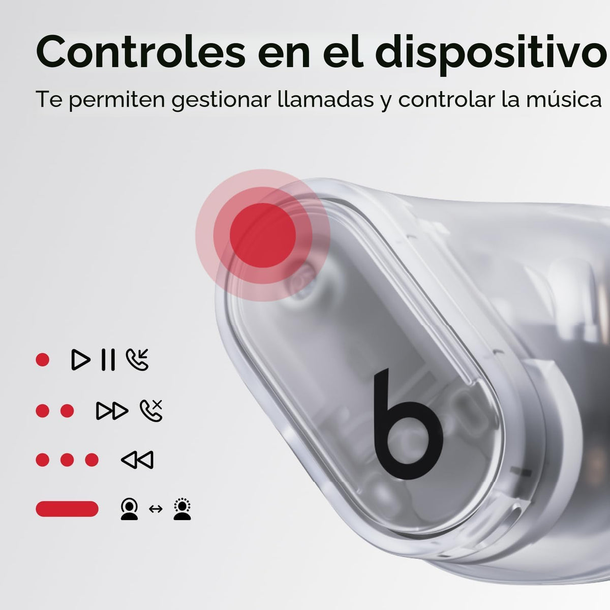 Beats Studio Buds + con adaptador de corriente USB-C de 20 W de App...
