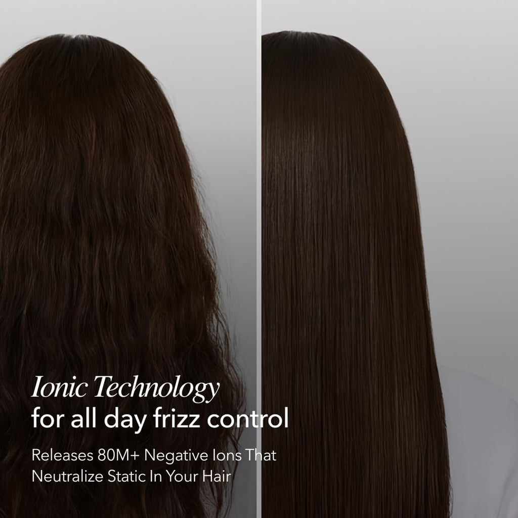 Plancha de pelo con plancha plana SRILabs StyleQ y terapia de luz r...