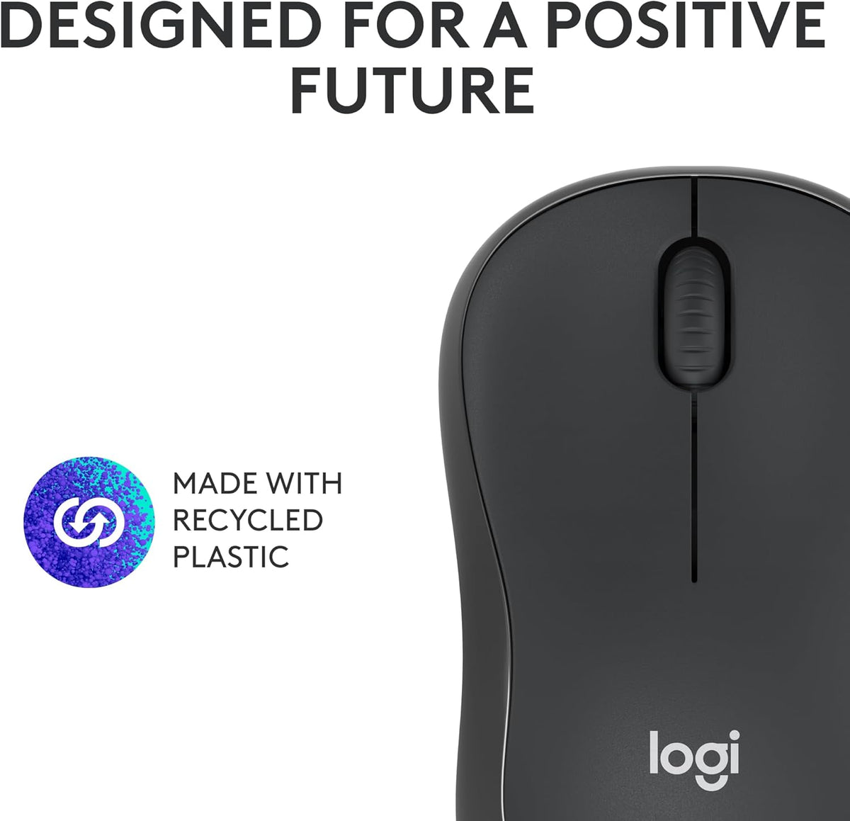 Logitech Ratón Bluetooth silencioso M240, inalámbrico, compacto, po...