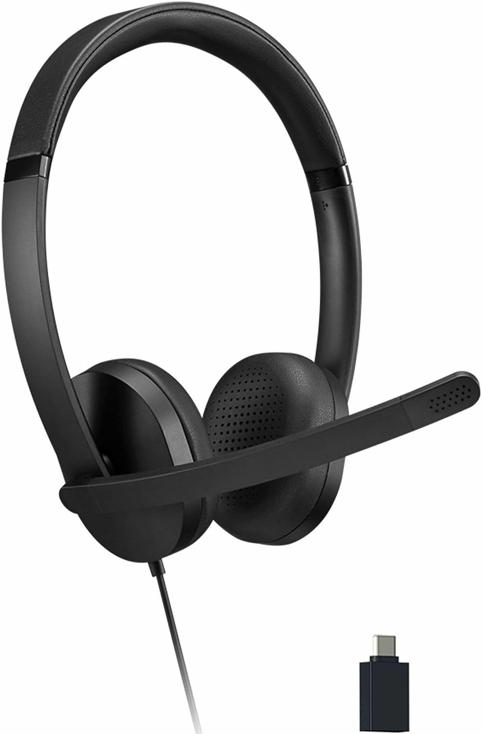 Lenovo 115 Auriculares con cable estéreo USB-A\/USB-C \u2013 Ligero...