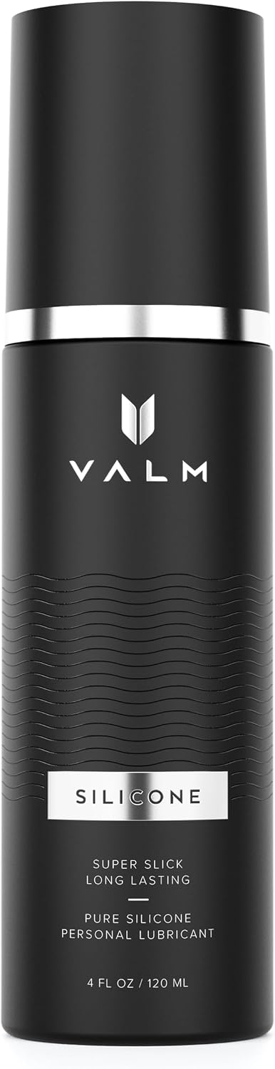 Valm Lubricante de silicona, de larga duración, lubricante personal...