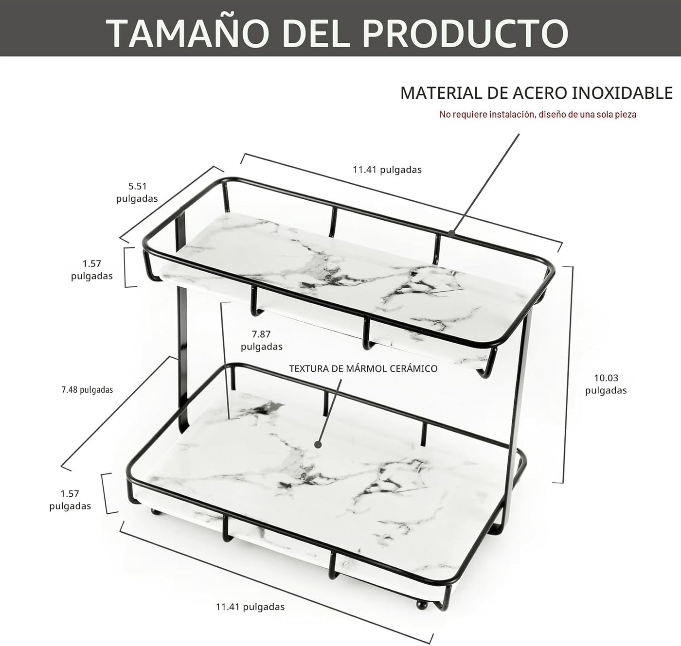 Organizador de baño, organizador de perfumes, organizador de maquil...