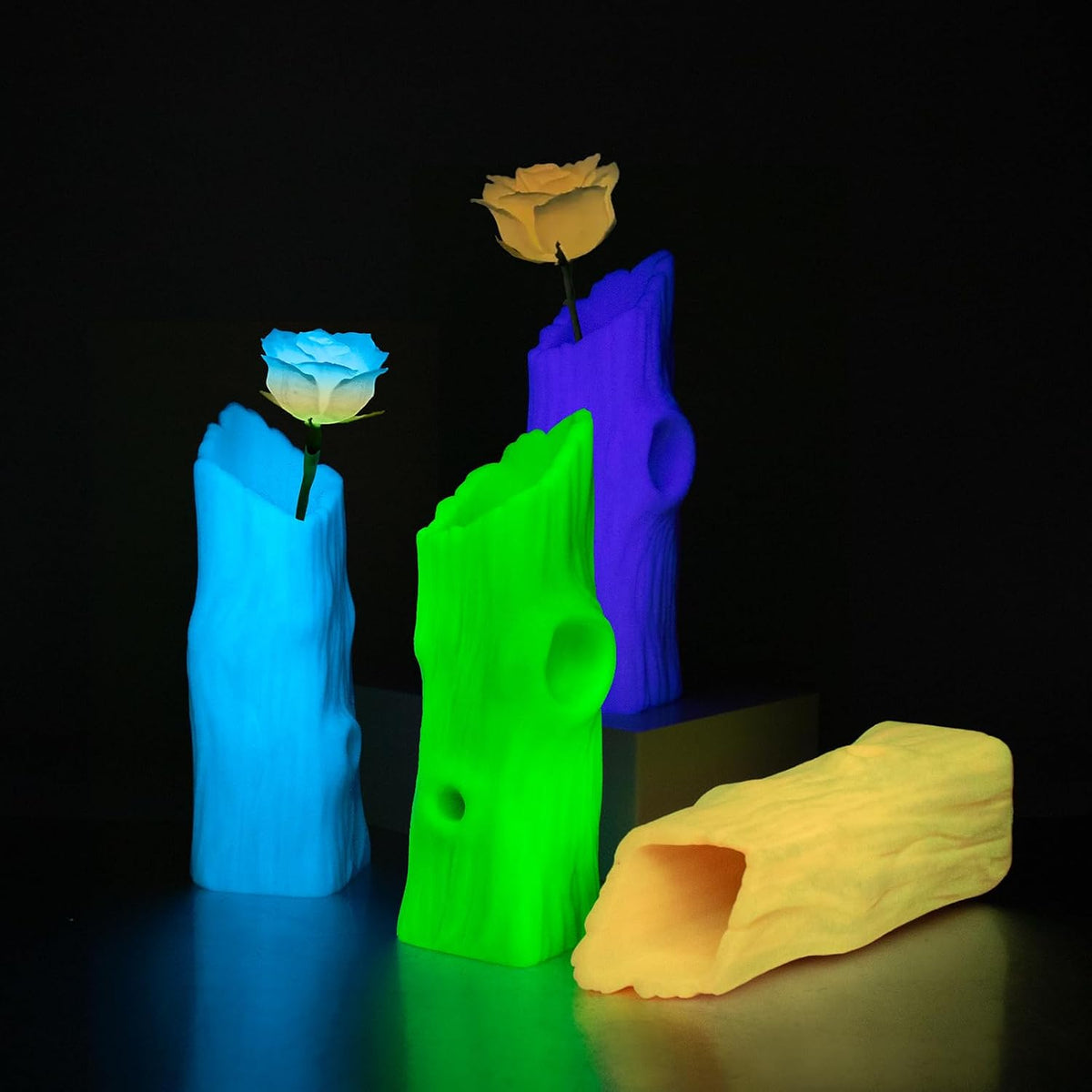 iSANMATE Filamento PETG que brilla en la oscuridad, filamento lumin...