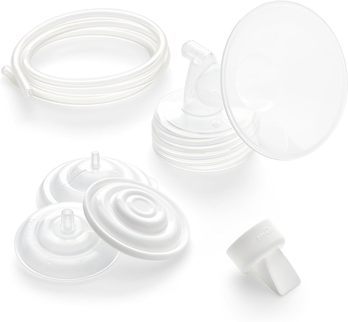 Spectra Baby - Juego de protectores de pecho anchos para extractor...