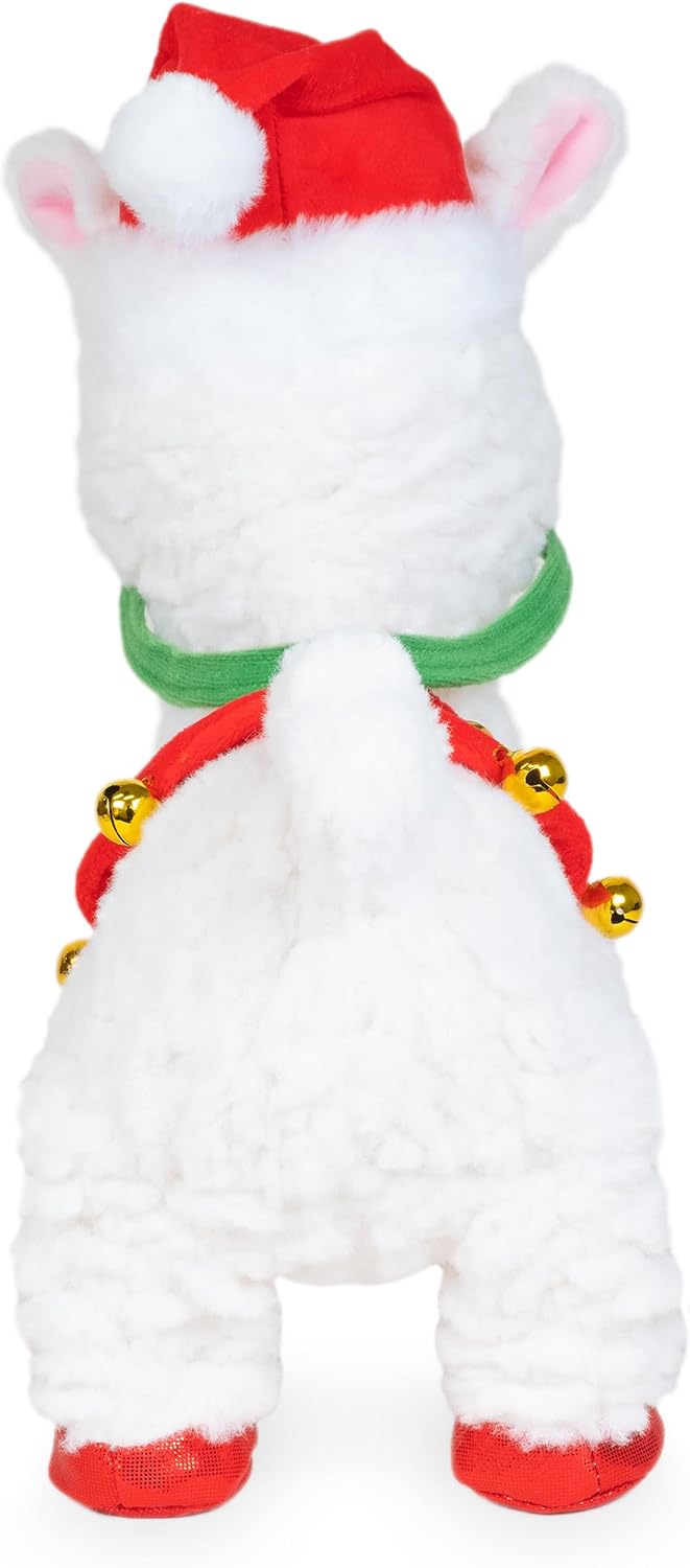 Cuddle Barn - Navidad Nico | Juguete de llama de peluche musical pa...
