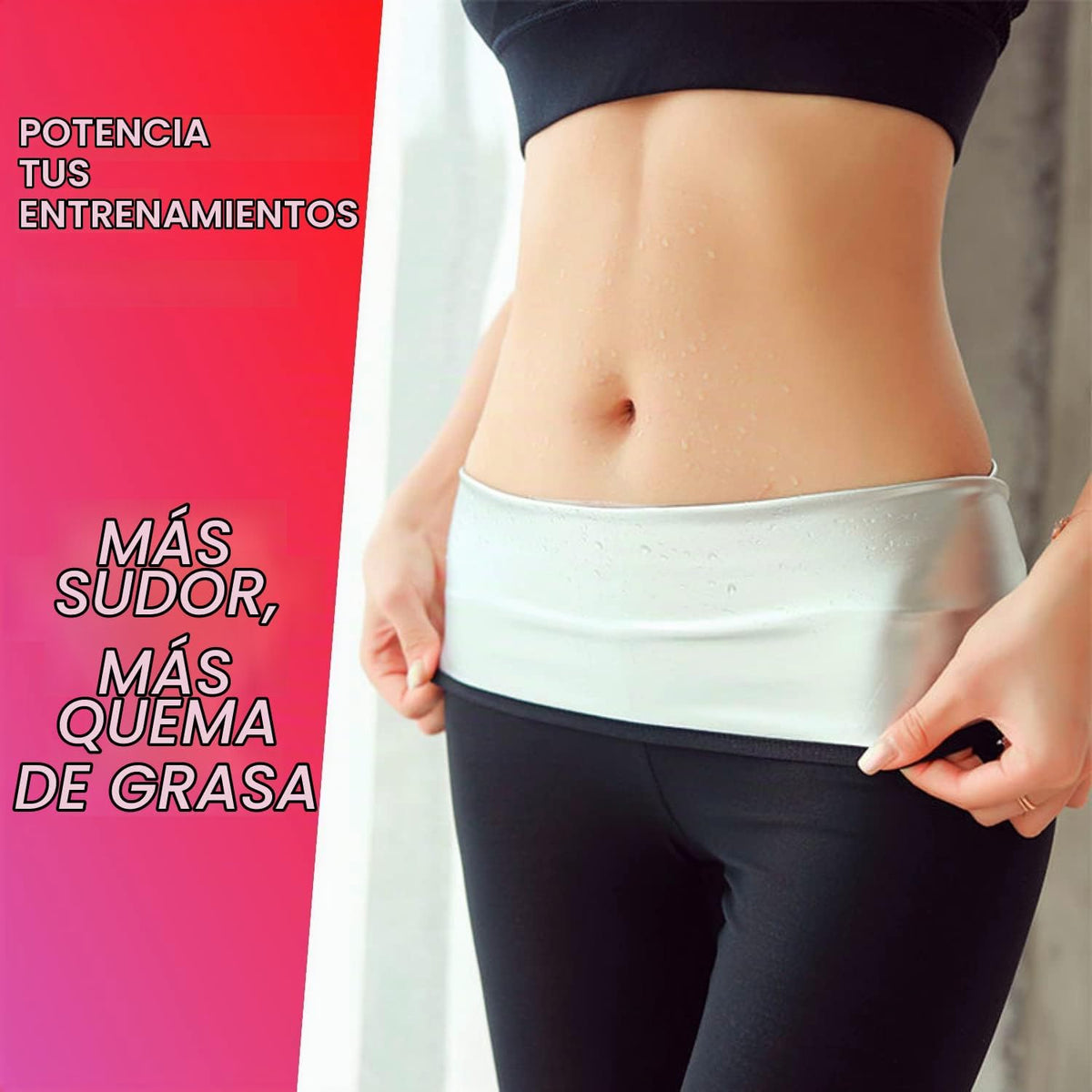 Nano Hertz Traje de sauna para sudar, moldeador, pantalones cortos...