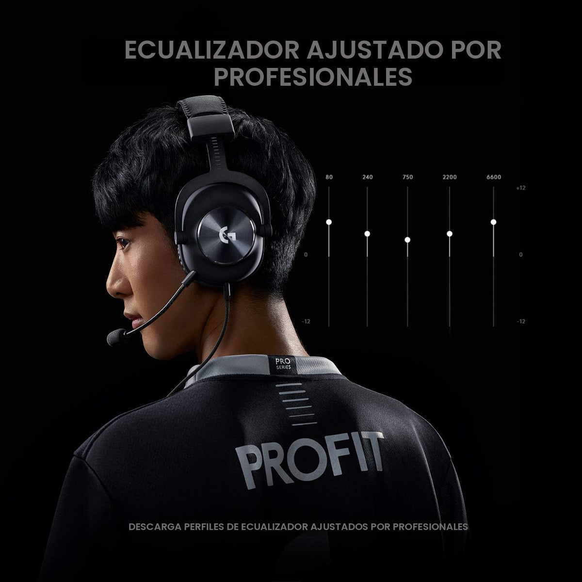 Auriculares para juegos con cable Logitech G PRO X - Negro | Blue V...