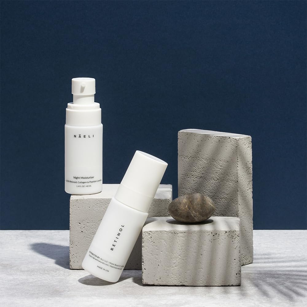 Crema de Retinoide - 4.25% Retinol Hidratante Nocturna para Cara y...