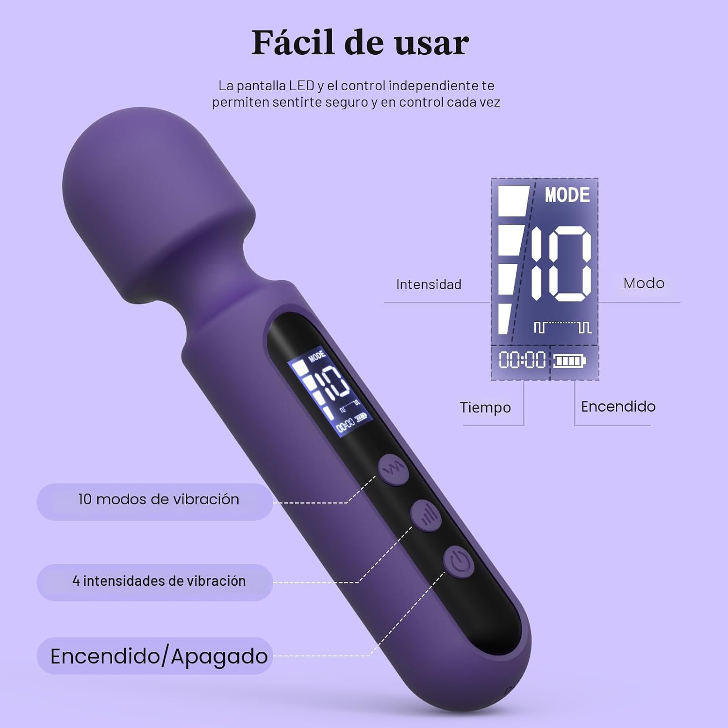 Kits de vibrador de varita Tracy's Dog, juguetes sexuales para...