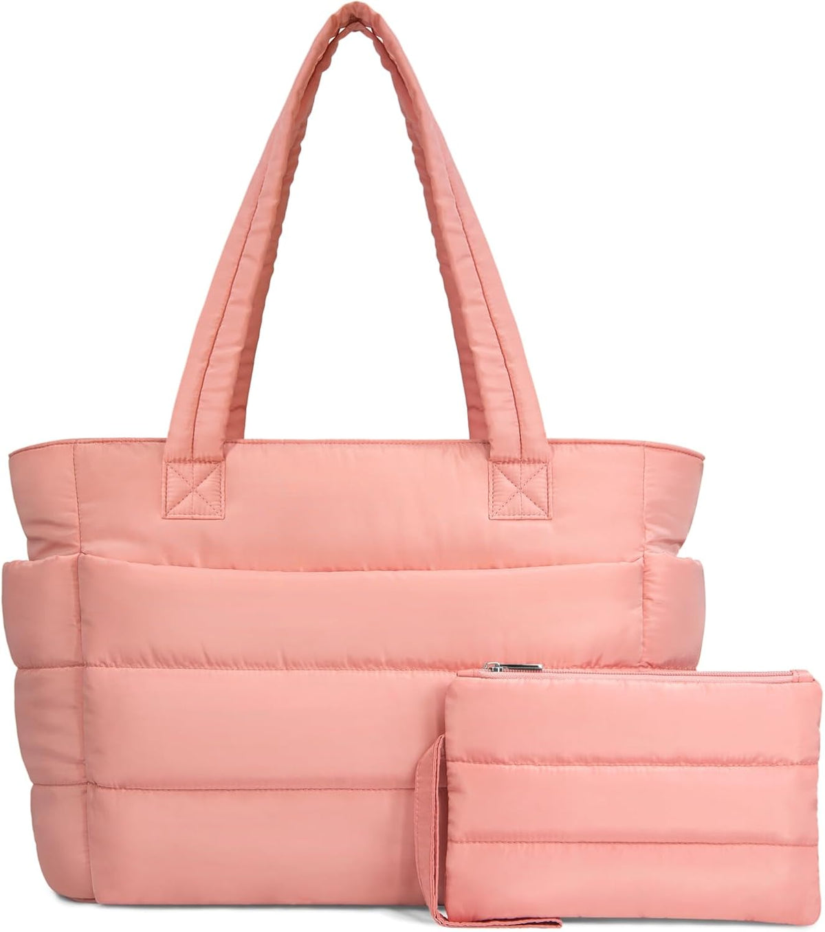 TOPDesign Bolsa Tote Acolchada para Mujer, Bolso de Mano Ligero Inf...