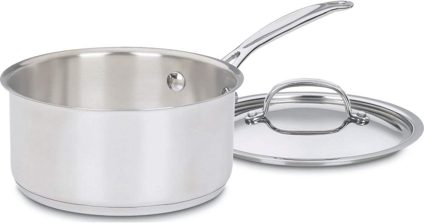 Cuisinart 719-18 Chef's Classic - Cacerola de acero inoxidable...