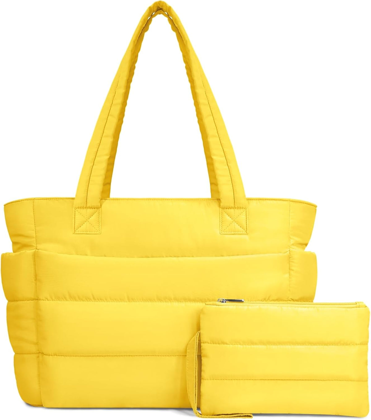 TOPDesign Bolsa Tote Acolchada para Mujer, Bolso de Mano Ligero Inf...