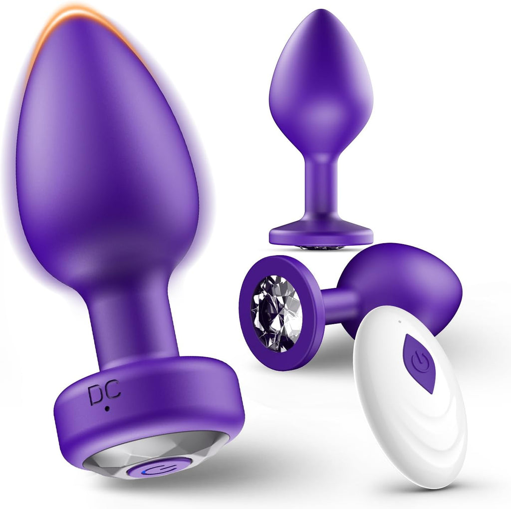 Juguetes Sexuales Vibrador Plug Anal\u2013Kit de Entrenamiento de 3...