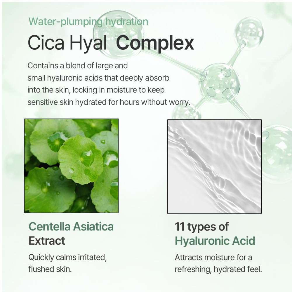 mixsoon Cica Hyal Crema calmante profunda \u2013 Crema facial calma...