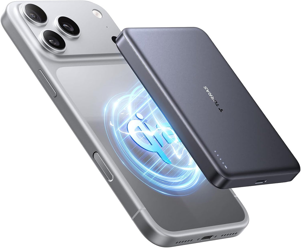 TORRAS MiniMag 25W Qi2.2 Cargador portátil magnético Power Bank, ca...