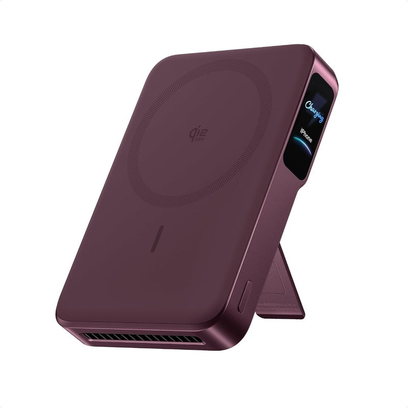 Anker MagGo 2 Pro Power Bank, cargador portátil Qi2.2 25W 10,000mAh...