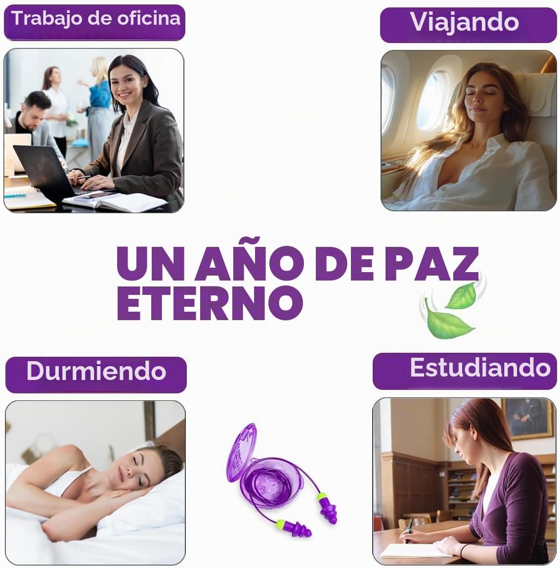 MOLDEX - Tapones para los oídos reutilizables con cable, paquete de...